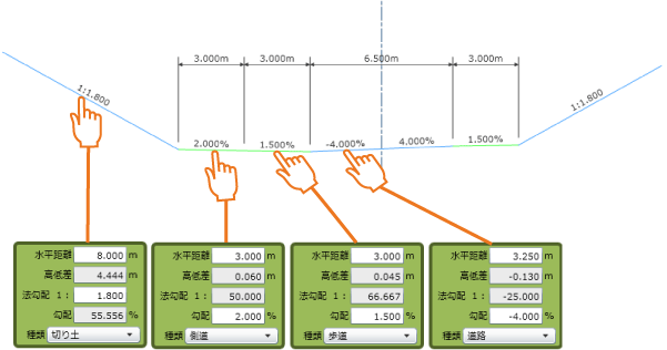 構成線分入力シート