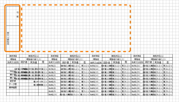 編集画面「矩形・文字列」作図